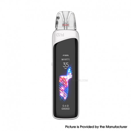 [Ships from Bonded Warehouse] Authentic Uwell Caliburn G4 Pro 35W Pod System Kit - Frost White, 1800mAh, 3ml, 0.4ohm / 0.6ohm