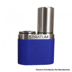 5AVape Stratum Balance2 Balance 2 Style VW Box Mod - Grid Blue, 1~60W, 1 x 18650, Evolv DNA60 Chipset