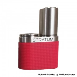 5AVape Stratum Balance2 Balance 2 Style VW Box Mod - Grid Red, 1~60W, 1 x 18650, Evolv DNA60 Chipset