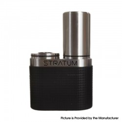 5AVape Stratum Balance2 Balance 2 Style VW Box Mod - Grid Black, 1~60W, 1 x 18650, Evolv DNA60 Chipset