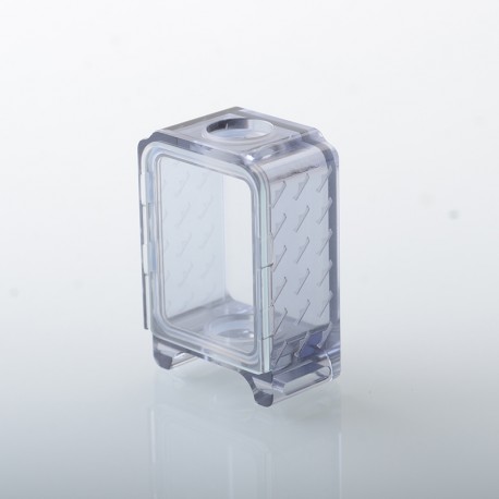 Monarchy Style Crystal Boro Tank for SXK BB / Billet AIO Box Mod Kit - Translucent Black, Acrylic