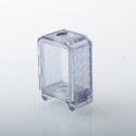 Monarchy Style Crystal Boro Tank for SXK BB / Billet AIO Box Mod Kit - Translucent Black, Acrylic