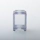 Monarchy Style Crystal Boro Tank for SXK BB / Billet AIO Box Mod Kit - Translucent Black, Acrylic