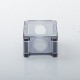 Monarchy Style Crystal Boro Tank for SXK BB / Billet AIO Box Mod Kit - Translucent Black, Acrylic