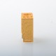 Monarchy Inverted Skull Style Boro Tank for SXK BB / Billet AIO Box Mod Kit - Gold, Aluminum Alloy