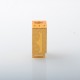Monarchy Inverted Skull Style Boro Tank for SXK BB / Billet AIO Box Mod Kit - Gold, Aluminum Alloy
