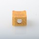 Monarchy Inverted Skull Style Boro Tank for SXK BB / Billet AIO Box Mod Kit - Gold, Aluminum Alloy