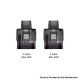 [Ships from Bonded Warehouse] Authentic Uwell Typhos Replacement Pod Cartridge - 0.3ohm, 6ml (2 PCS)