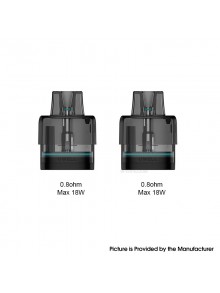[Ships from Bonded Warehouse] Authentic Uwell Typhos Replacement Pod Cartridge - 0.8ohm, 6ml (2 PCS)