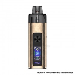 [Ships from Bonded Warehouse] Authentic Uwell Typhos 45W Pod System Kit - Dune Gold, 2000mAh, 5~45W, 6ml, 0.3ohm / 0.6ohm