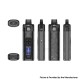 [Ships from Bonded Warehouse] Authentic Uwell Typhos 45W Pod System Kit - Dune Gold, 2000mAh, 5~45W, 6ml, 0.3ohm / 0.6ohm