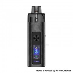 [Ships from Bonded Warehouse] Authentic Uwell Typhos 45W Pod System Kit - Polar Black, 2000mAh, 5~45W, 6ml, 0.3ohm / 0.6ohm