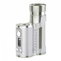 Authentic Mechlyfe x Fallout x Mrjustright1 Paramour SBS Mod - Full Silver, Side-by-Side, 5~80W, 1 x 18650 / 20700 / 21700