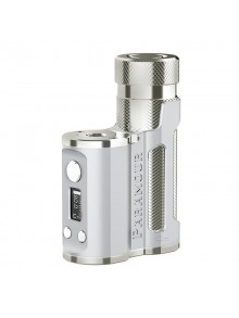 Authentic Mechlyfe x Fallout x Mrjustright1 Paramour SBS Mod - Full Silver, Side-by-Side, 5~80W, 1 x 18650 / 20700 / 21700