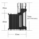 Authentic Mechlyfe x Fallout x Mrjustright1 Paramour SBS Mod - Black Silver, Side-by-Side, 5~80W, 1 x 18650 / 20700 / 21700