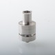 Monad V2 Style Genesis MTL RDTA Rebuildable Tank Atomizer - Silver, 2.0ml, 22mm Diameter