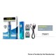 [Ships from Bonded Warehouse] Authentic Voopoo ARGUS Matrix 30W Pod System Kit - Iris Blue, 1350mAh, 3ml, 0.4 / 0.7ohm