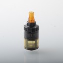 415 Four One Five S61 V2 Style Genesis Atty RDTA Rebuildable Atomizer - Black, 316SS + PEI, 3.0ml, 22mm Diameter
