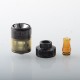 415 Four One Five S61 V2 Style Genesis Atty RDTA Rebuildable Atomizer - Black, 316SS + PEI, 3.0ml, 22mm Diameter
