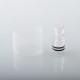 415 Four One Five S61 V2 Style Genesis Atty RDTA Rebuildable Atomizer - Black, 316SS + PEI, 3.0ml, 22mm Diameter
