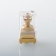Rekavape DotMobb Dot Mobb UPT Style RBA Tank for dotMod dotAIO V1 / V2 Pod - Gold, 316SS, 1, 1.2, 1.4, 1.5, 1.8, 2, 2.5, 3, 4mm
