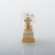 Rekavape DotMobb Dot Mobb UPT Style RBA Tank for dotMod dotAIO V1 / V2 Pod - Gold, 316SS, 1, 1.2, 1.4, 1.5, 1.8, 2, 2.5, 3, 4mm
