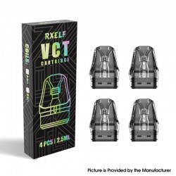 [Ships from Bonded Warehouse] Authentic RXELF VCT Pod Cartridge for XLIM Series Pod System - 2.5ml, 0.6ohm (4 PCS)