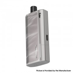 [Ships from Bonded Warehouse] Authentic GeekVape Peak 2 20W Pod System Kit - Glint Silver, 1600mAh, 4ml, 0.8ohm