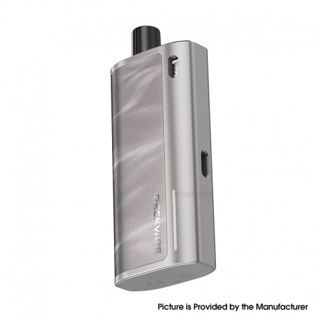 [Ships from Bonded Warehouse] Authentic GeekVape Peak 2 20W Pod System Kit - Glint Silver, 1600mAh, 4ml, 0.8ohm