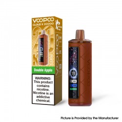 [Ships from Bonded Warehouse] VOOPOO Cloud X 20000 20K Puffs Disposable Vape Kit 900mAh 25ml Double Apple - 6mg