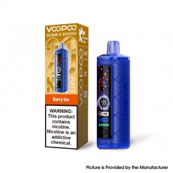 [Ships from Bonded Warehouse] VOOPOO Cloud X 20000 20K Puffs Disposable Vape Kit 900mAh 25ml Berry Ice - 6mg