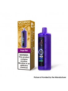 [Ships from Bonded Warehouse] VOOPOO Cloud X 20000 20K Puffs Disposable Vape Kit 900mAh 25ml Grape Mint - 6mg