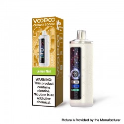 [Ships from Bonded Warehouse] VOOPOO Cloud X 20000 20K Puffs Disposable Vape Kit 900mAh 25ml Lemon Mint - 6mg
