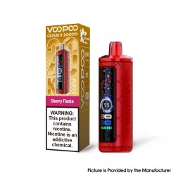 [Ships from Bonded Warehouse] VOOPOO Cloud X 20000 20K Puffs Disposable Vape Kit 900mAh 25ml Cherry Fiesta - 6mg