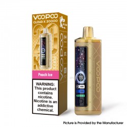 [Ships from Bonded Warehouse] VOOPOO Cloud X 20000 20K Puffs Disposable Vape Kit 900mAh 25ml Peach Ice - 6mg