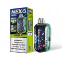 [Ships from Bonded Warehouse] Authentic Nexa Ultra Disposable Vape Kit 800mAh 20ml 40000 Puffs Sour Apple Ice 50mg
