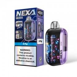 [Ships from Bonded Warehouse] Authentic Nexa Ultra Disposable Vape Kit 800mAh 20ml 40000 Puffs B-Pop 50mg
