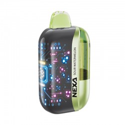 [Ships from Bonded Warehouse] Authentic Nexa Ultra Disposable Vape Kit 800mAh 20ml 40000 Puffs Sour Watermelon 50mg