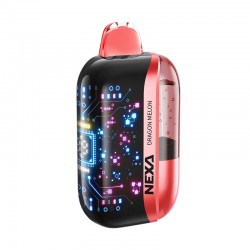[Ships from Bonded Warehouse] Authentic Nexa Ultra Disposable Vape Kit 800mAh 20ml 40000 Puffs Dragon Melon 50mg