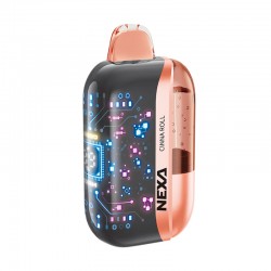 [Ships from Bonded Warehouse] Authentic Nexa Ultra Disposable Vape Kit 800mAh 20ml 40000 Puffs Cinna Roll 50mg