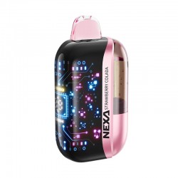 [Ships from Bonded Warehouse] Authentic Nexa Ultra Disposable Vape Kit 800mAh 20ml 40000 Puffs Strawberry Colada 50mg