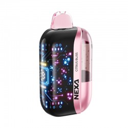 [Ships from Bonded Warehouse] Authentic Nexa Ultra Disposable Vape Kit 800mAh 20ml 40000 Puffs Citrus Bliss 50mg