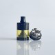 Rekavape VWM Intensa Style RTA Atomizer - Black + Brown, 316SS + PEI, 5.2ml, 10 PCS Air Pins, 22mm Diameter