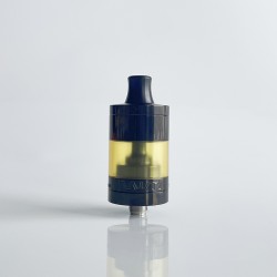 Rekavape VWM Intensa Style RTA Atomizer - Black + Brown, 316SS + PEI, 5.2ml, 10 PCS Air Pins, 22mm Diameter
