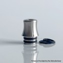 Rekavape VWM Intensa Style Replacement 510 Drip Tip - Silver, Stainless Steel