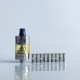 Rekavape VWM Intensa Style RTA Atomizer - Silver + Brown, Titanium Alloy + PEI, 5.2ml, 10 PCS Air Pins, 22mm Diameter