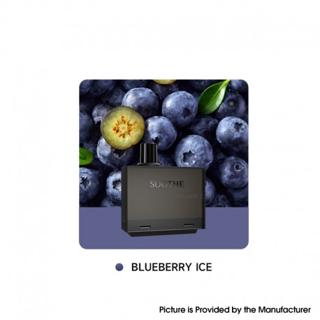 [Ships from Bonded Warehouse] Authentic Kumiho SOOTHE Prefilled Disposable Pod Cartridge 12ml Blueberry Ice - 50mg (1 PC)