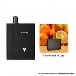 [Ships from Bonded Warehouse] Authentic Kumiho SOOTHE D 20K Replaceable Disposable Kit 650mAh 12ml Citrus Lime Raz Zest - 50mg