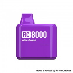 [Ships from Bonded Warehouse] AuthenticYUMI RC8000 Replacement Disposable Pod Cartridge 12ml Aloe Grape - 50mg (1 PC)