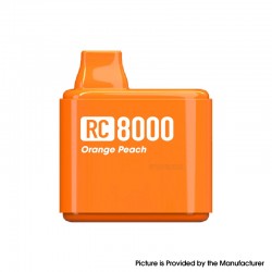 [Ships from Bonded Warehouse] AuthenticYUMI RC8000 Replacement Disposable Pod Cartridge 12ml Orange Peach - 50mg (1 PC)